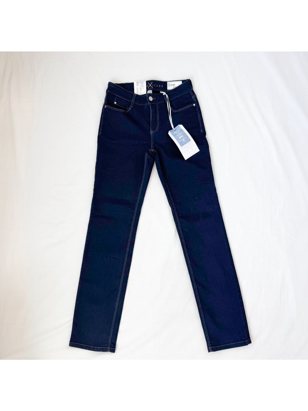 NWT MAC Dream Jeans Straight Dark Wash Women's 34x30 Premium Denim